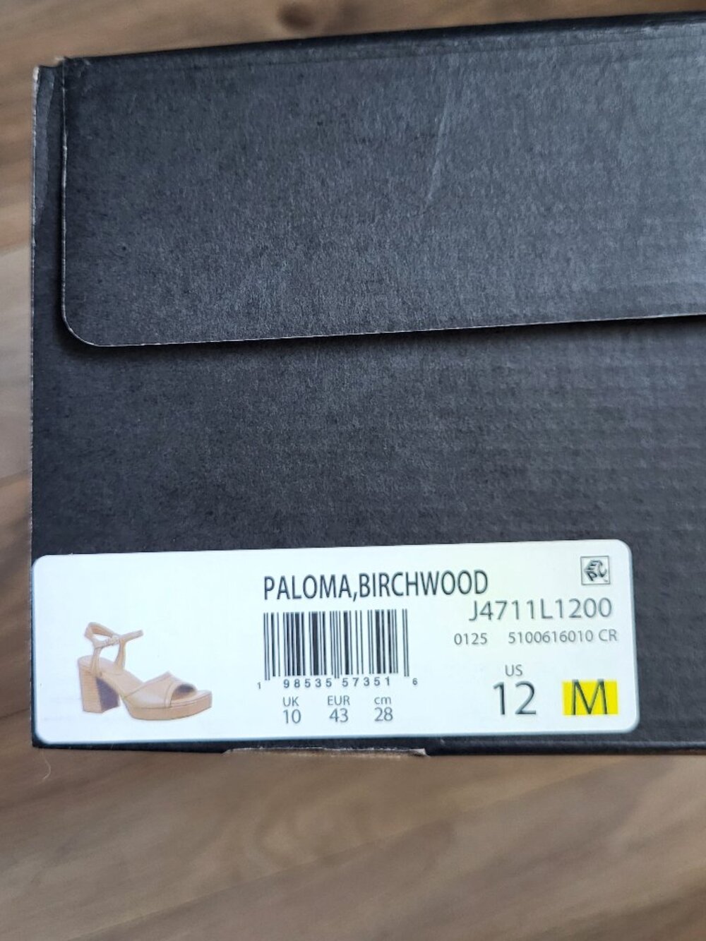 Naturalizer 27 Edit Tan Leather Paloma Heeled Sandals Size 12 - Picture 13 of 14